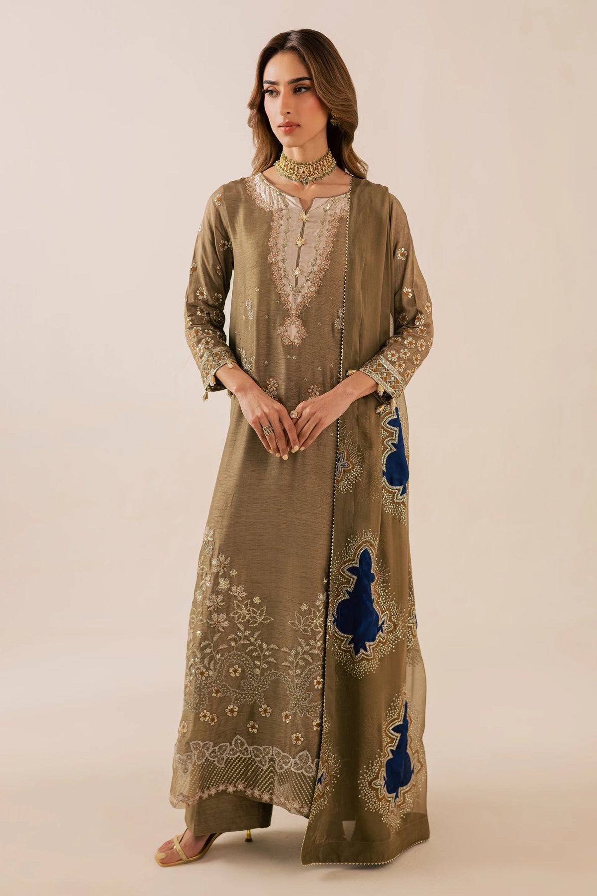 Nureh | Fancy Formal | NP-748 - by Libasekhas UK - Registered Vendor of : Nureh - 100% Original Designer Dress