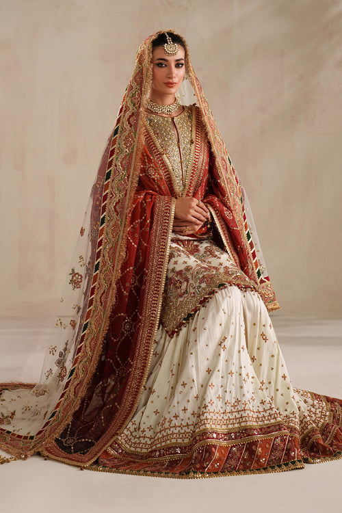 Baroque | Formals Collection | EMBROIDERED NET UF-4368 - by Libasekhas UK - Registered Vendor of : Baroque - 100% Original Designer Dress