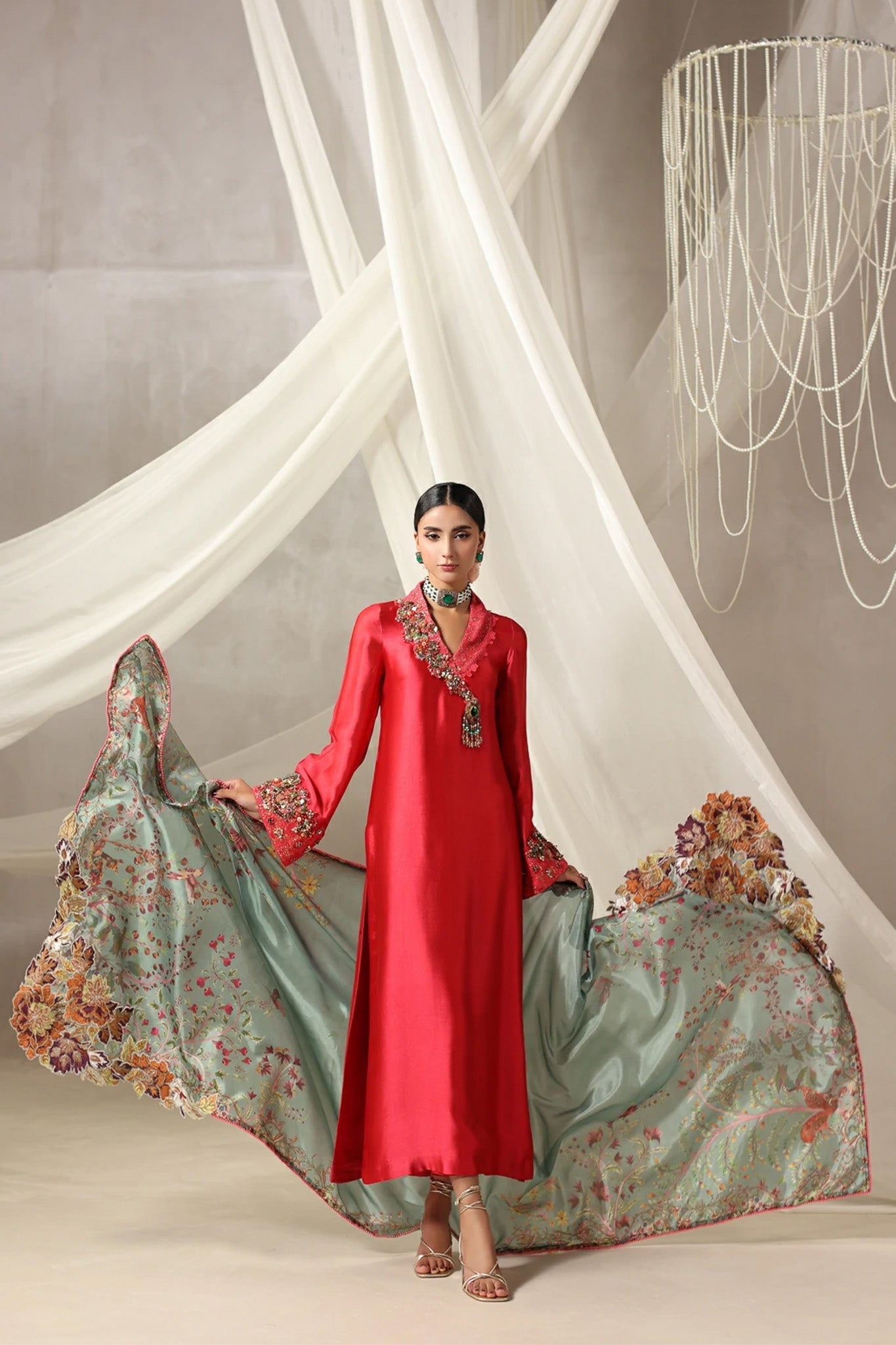 Musferah Saad | Into Twilight | Elara - by Libasekhas UK - Registered Vendor of : Musferah Saad - 100% Original Designer Dress