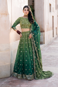 Iznik | Bandhani Formals | UE-328 - by - Libasekhas UK - Registered Vendor of : Iznik - 100% Original Designer Dresss