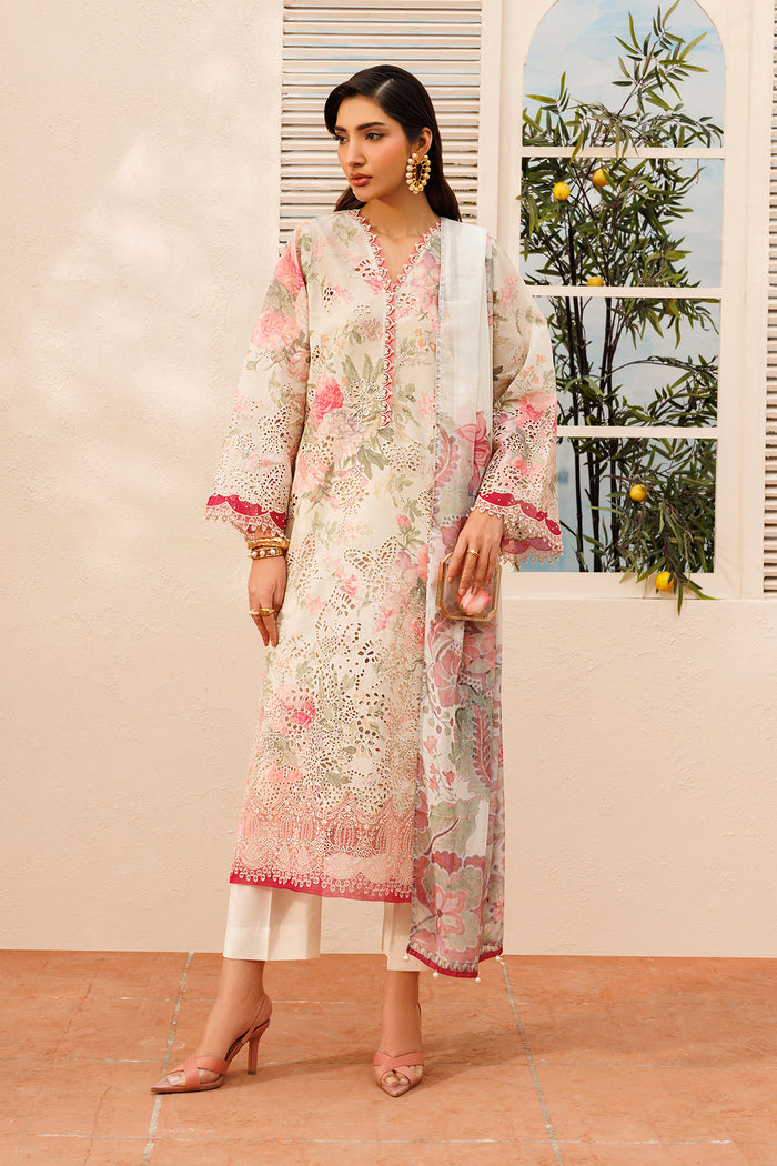 Baroque | Luxury Pret Summer | UF-4397 - by Libasekhas UK - Registered Vendor of : Baroque - 100% Original Designer Dress