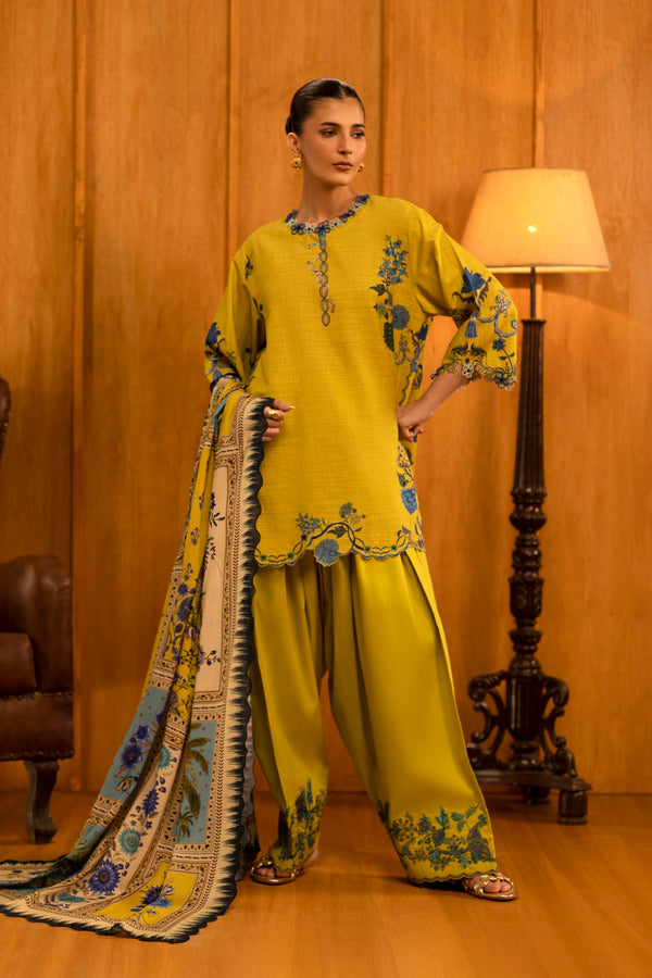 Sana Safinaz | Muzlin Winter 25 | M253-004A - by Libasekhas UK - Registered Vendor of : Sana Safinaz - 100% Original Designer Dress