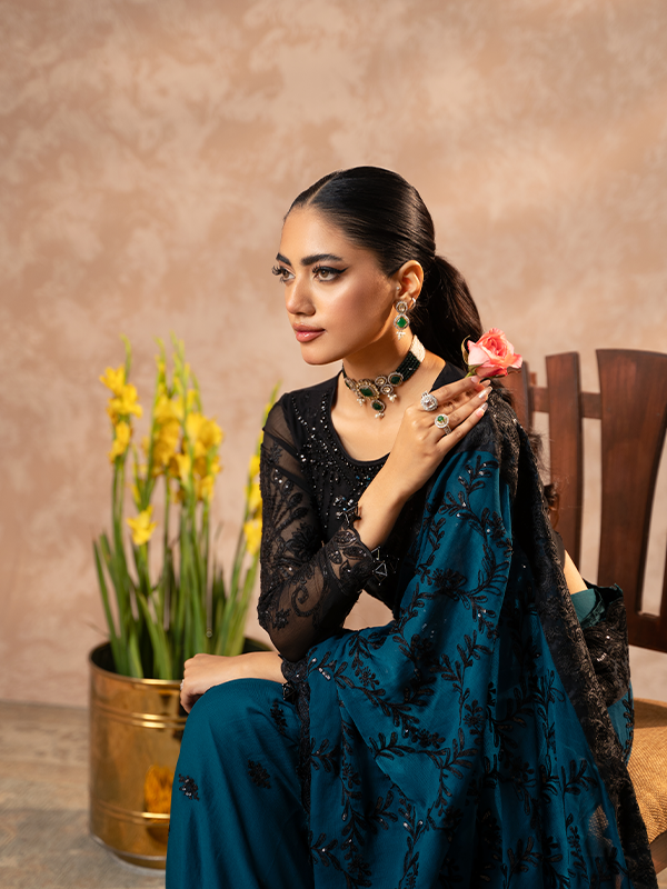 Zebtan | Zeenat Festive Collection | ZN-10 - by - Libasekhas UK - Registered Vendor of : Zebtan - 100% Original Designer Dresss
