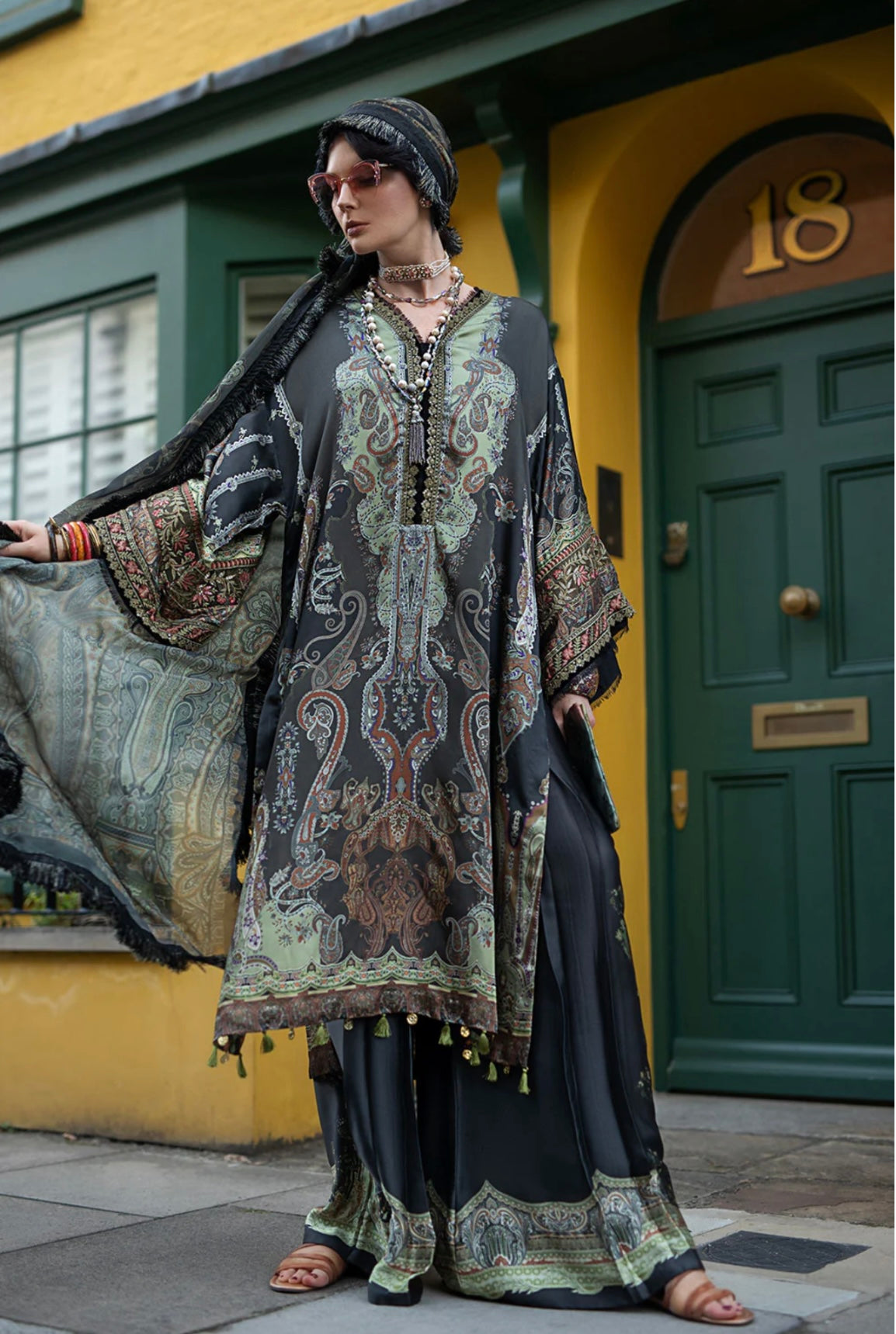 DESIGN 10 SILK UNSTITCHED COLLECTION 2023 - by - Libasekhas UK - Registered Vendor of : Libasekhas - 100% Original Designer Dresss