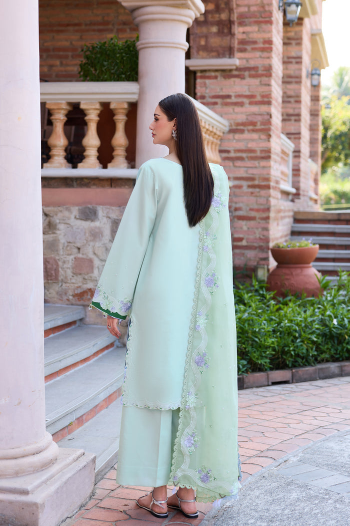 Farasha | Sorine Summer 26 | Misty Mint - by Libasekhas UK - Registered Vendor of : Farasha - 100% Original Designer Dress
