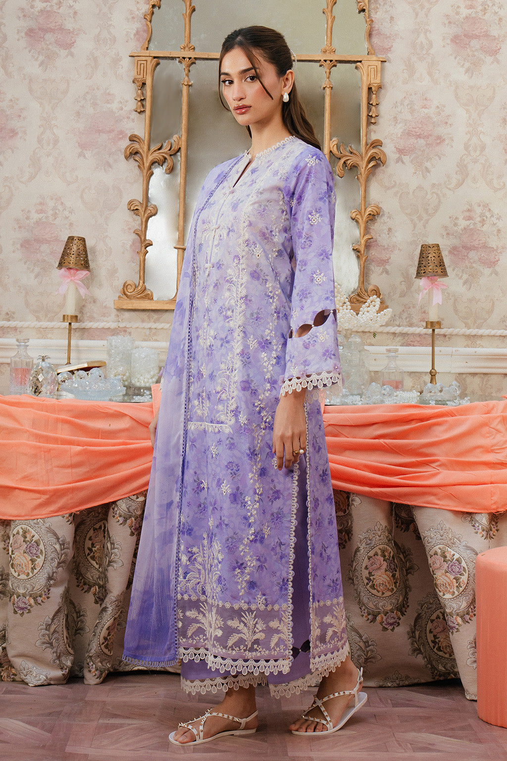 Ayzel | Armelia Printed Lawn 25 | Delilah - by - Libasekhas UK - Registered Vendor of : Ayzel - 100% Original Designer Dresss