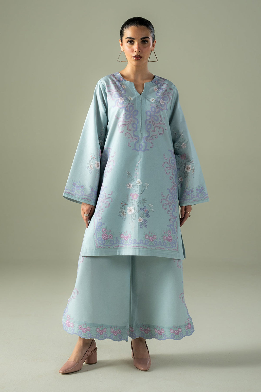 Afrozeh | Coords 25 | Misty - by Libasekhas UK - Registered Vendor of : Afrozeh - 100% Original Designer Dress