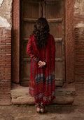 Kahf Premium | Prints Collection 26 | KPS-1A SURKH NOOR - by Libasekhas - Registered Vendor of : Kahf Premium - 100% Original Designer Dress