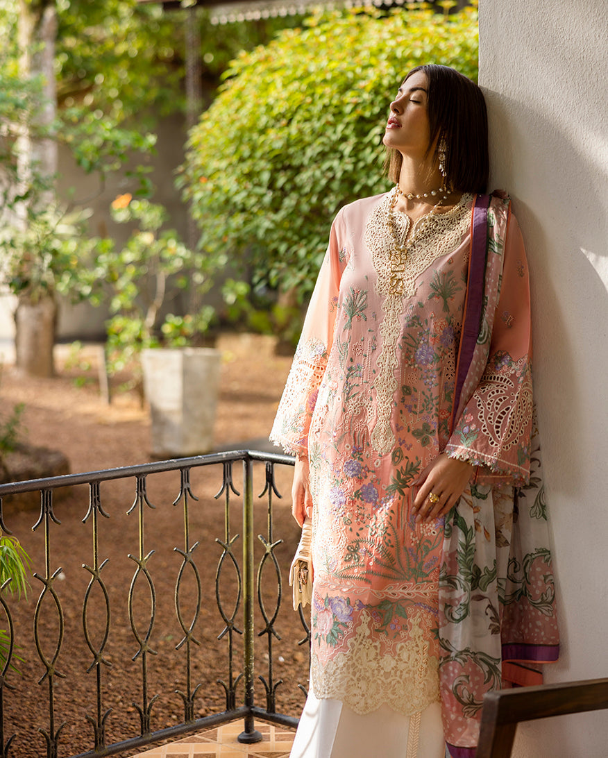 Esmel | Mon Tresor Luxe Lawn 26 | Coup De Foudre - by Libasekhas UK - Registered Vendor of : Esmel - 100% Original Designer Dress