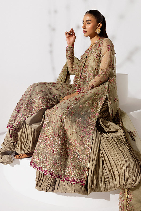 Saffron | Scintilla Formals | Soft Amber - by - Libasekhas UK - Registered Vendor of : Saffron - 100% Original Designer Dresss