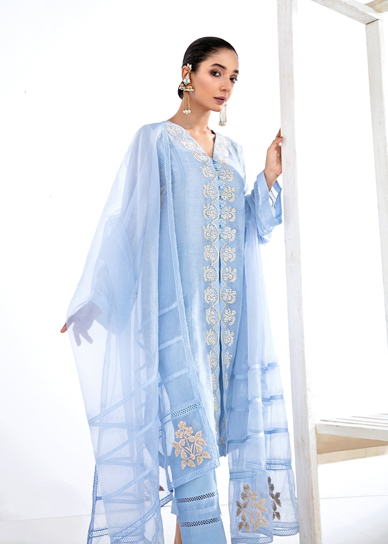 Saira Shakira | Luxury Pret | Iris - by Libasekhas UK - Registered Vendor of : Saira Shakira - 100% Original Designer Dress
