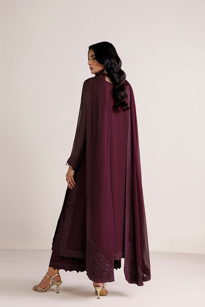 Farasha | Chiffon Essentials 26 | Oak Shadow - by Libasekhas UK - Registered Vendor of : Farasha - 100% Original Designer Dress