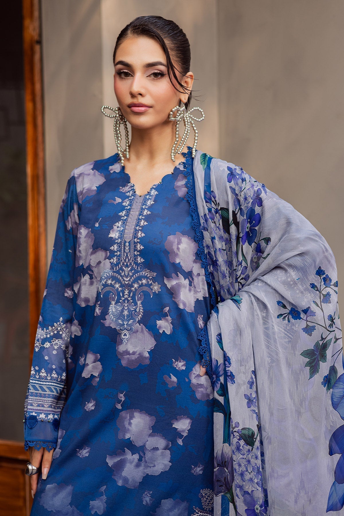 Nureh | Signature Prints 26 | SP-157 - by Libasekhas UK - Registered Vendor of : Nureh - 100% Original Designer Dress