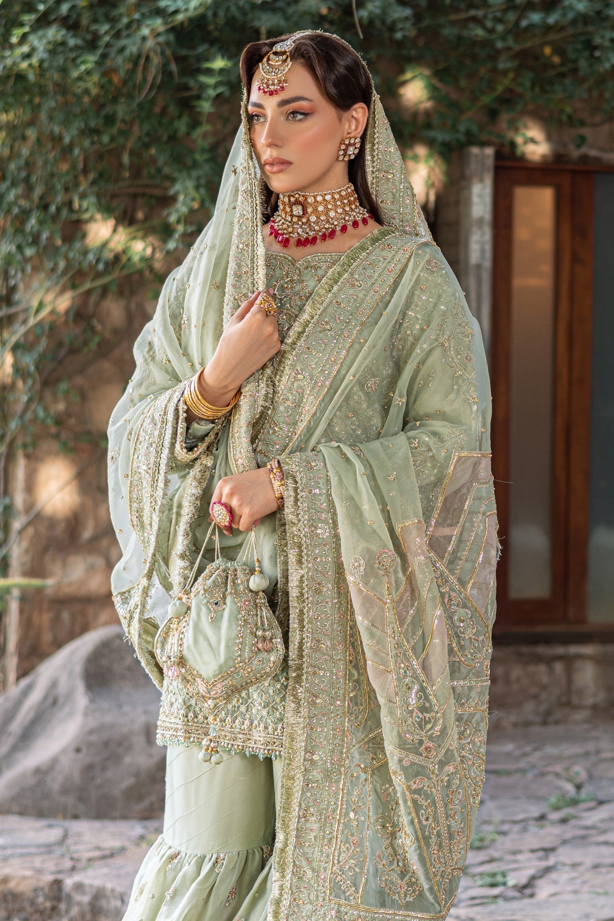 Naqshi | Samarkand Wedding Formals | Mah-e-Meer - by - Libasekhas UK - Registered Vendor of : Naqshi - 100% Original Designer Dresss