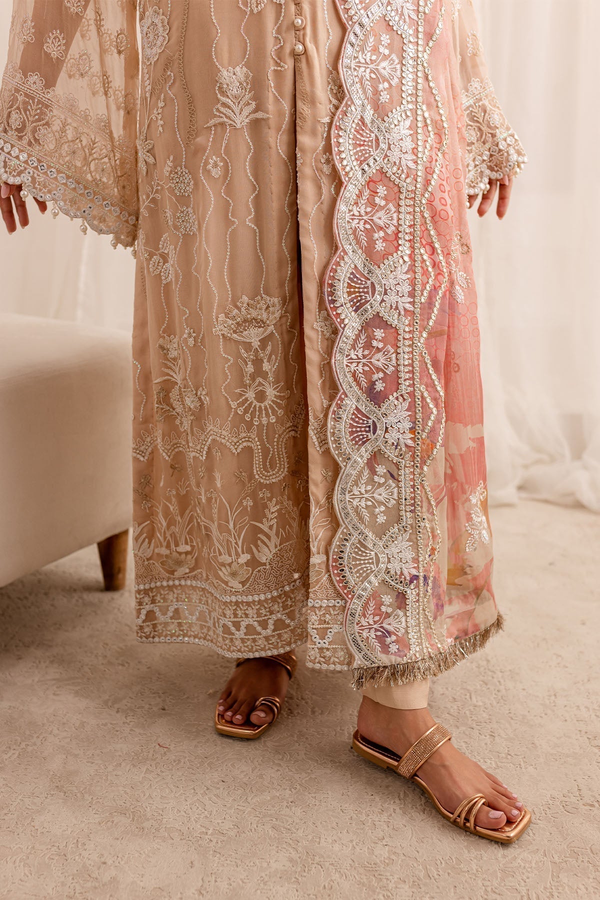 Nureh | Fancy Formals | NP-509 - by - Libasekhas UK - Registered Vendor of : Nureh - 100% Original Designer Dresss