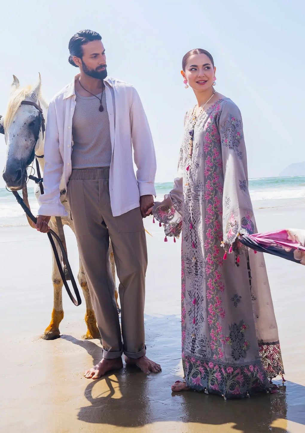 Elaf Premium | Hai Kuch Festive Lawn 24 | EHK-04 Alyaanah - Luxury -  Libasekhas