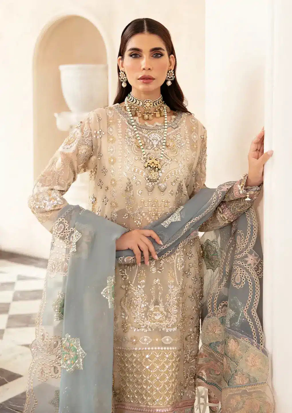 Elaf Premium | Celebrations 23 | ECH-02 HAYAT - by - Libasekhas UK - Registered Vendor of : Elaf Premium - 100% Original Designer Dresss