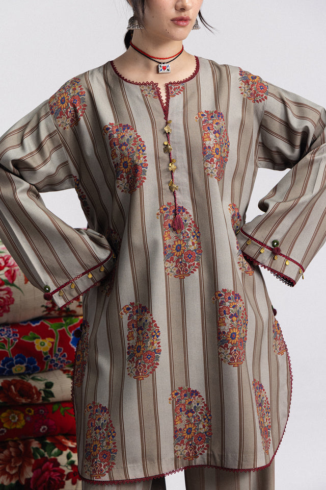 Zara ShahJahan | Coco Prints Winter 26 | Rania-4A - by Libasekhas UK - Registered Vendor of : Zara ShahJahan - 100% Original Designer Dress