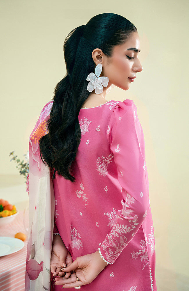 Seran | Daffodils Lawn 24 | Julien - by - Libasekhas UK - Registered Vendor of : Seran - 100% Original Designer Dresss