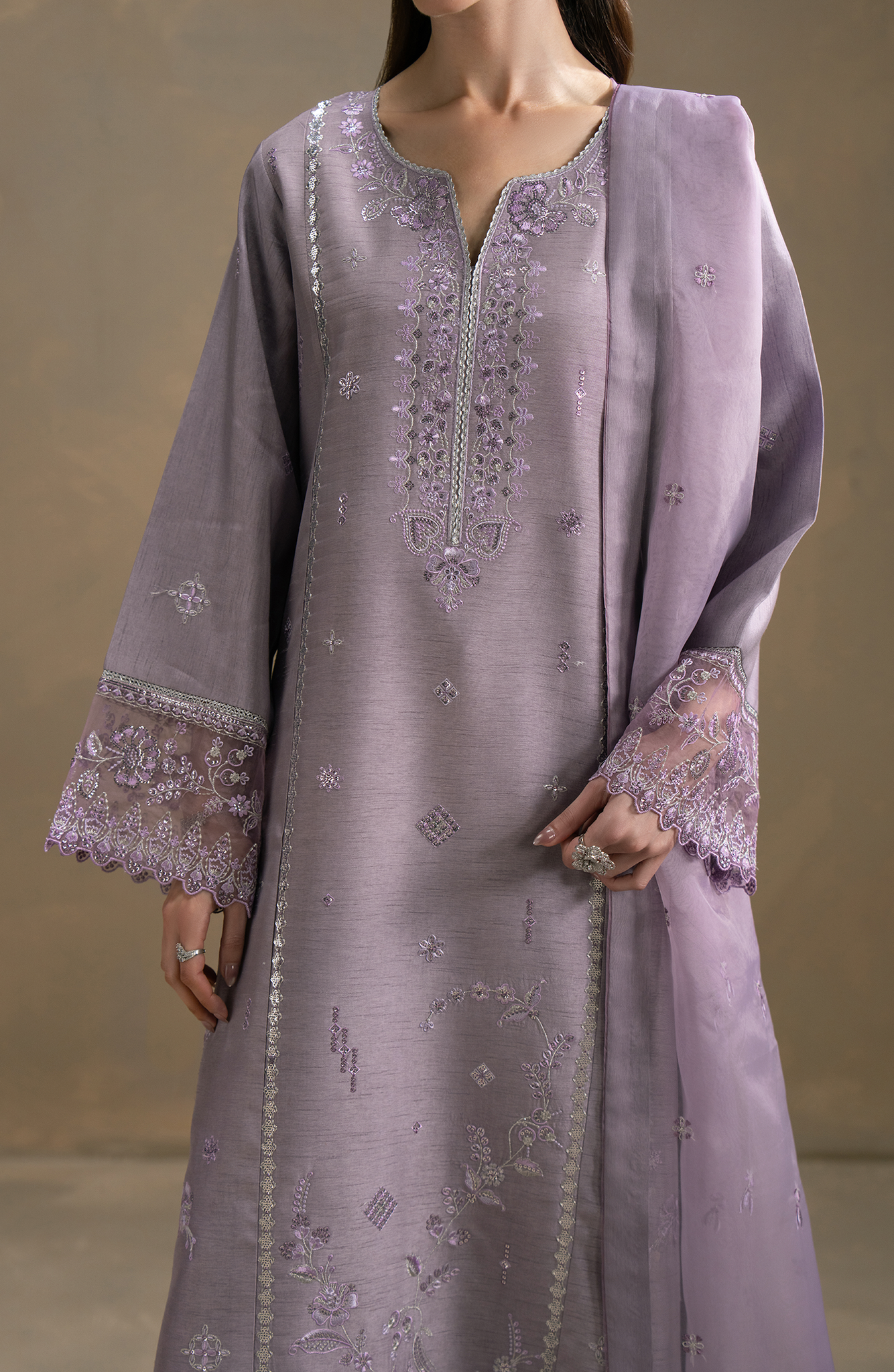 Seran | Lumiere RTW Eid 26 | Lila - by Libasekhas UK - Registered Vendor of : Seran - 100% Original Designer Dress