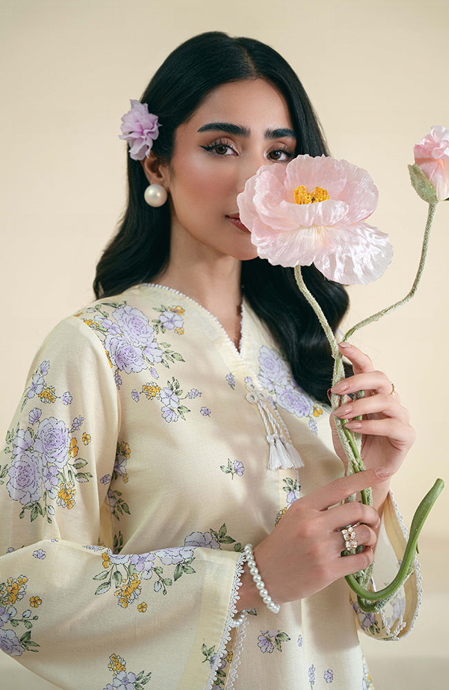 Seran | Daffodils Lawn 24 | Albie - by - Libasekhas UK - Registered Vendor of : Seran - 100% Original Designer Dresss