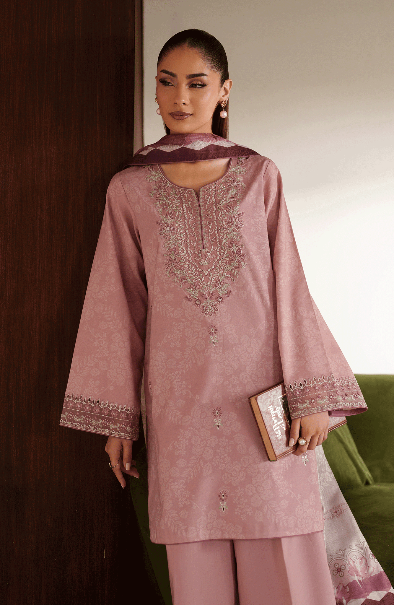 Seran | Ilara Cambric | ELANORA - by Libasekhas UK - Registered Vendor of : Seran - 100% Original Designer Dress