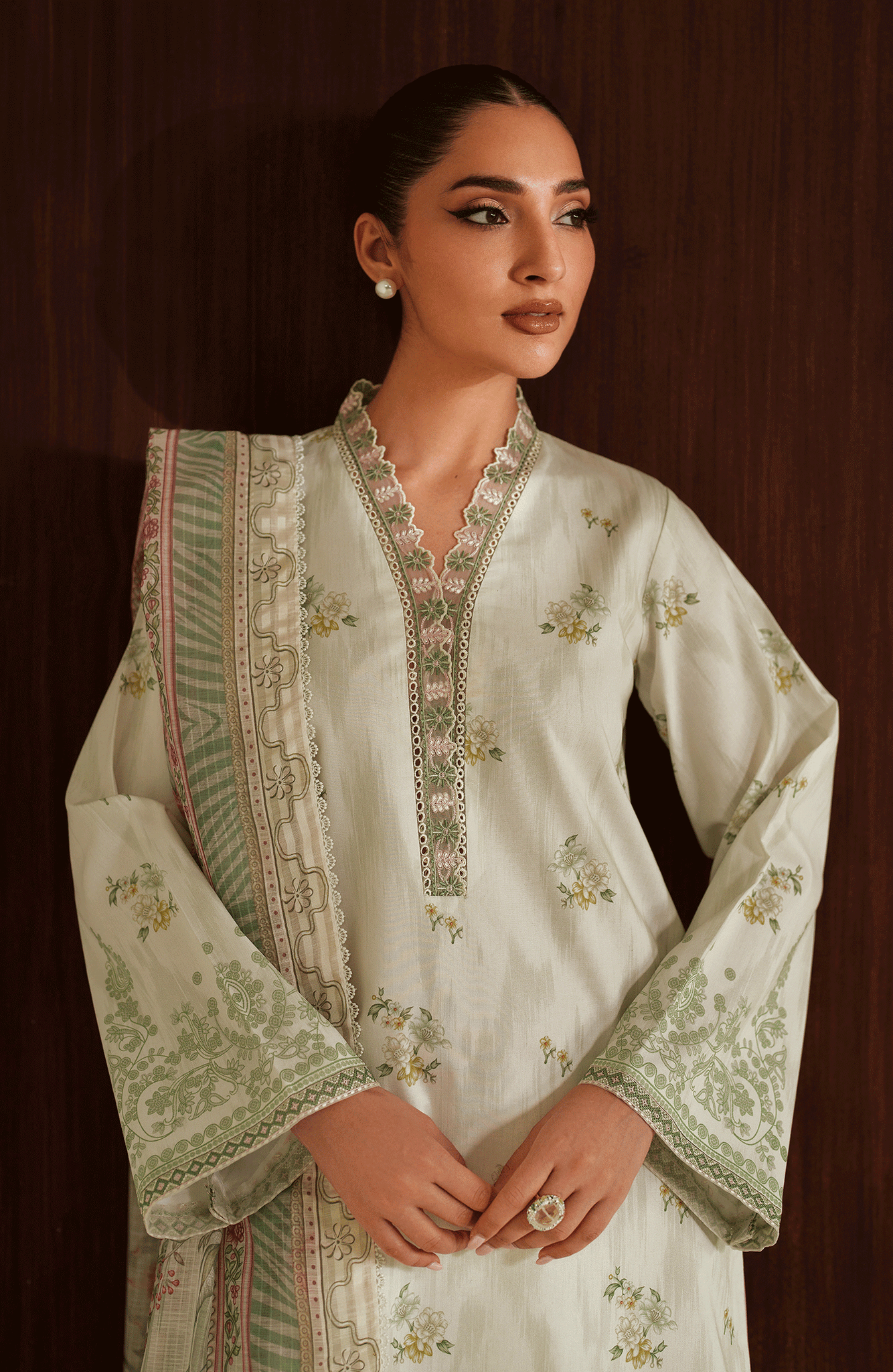 Seran | Ilara Cambric | ELVERRA - by Libasekhas UK - Registered Vendor of : Seran - 100% Original Designer Dress
