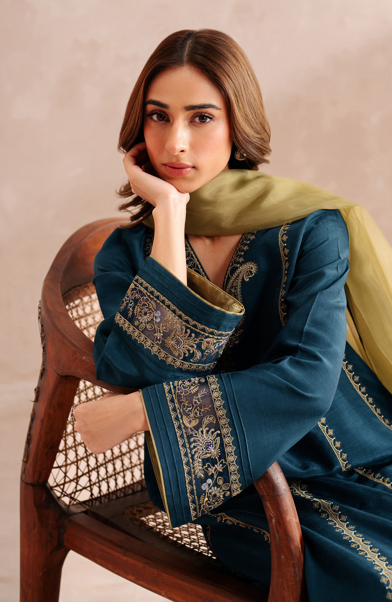 Seran | Eid Luxe Pret 25 | AURIC - by - Libasekhas UK - Registered Vendor of : Seran - 100% Original Designer Dresss