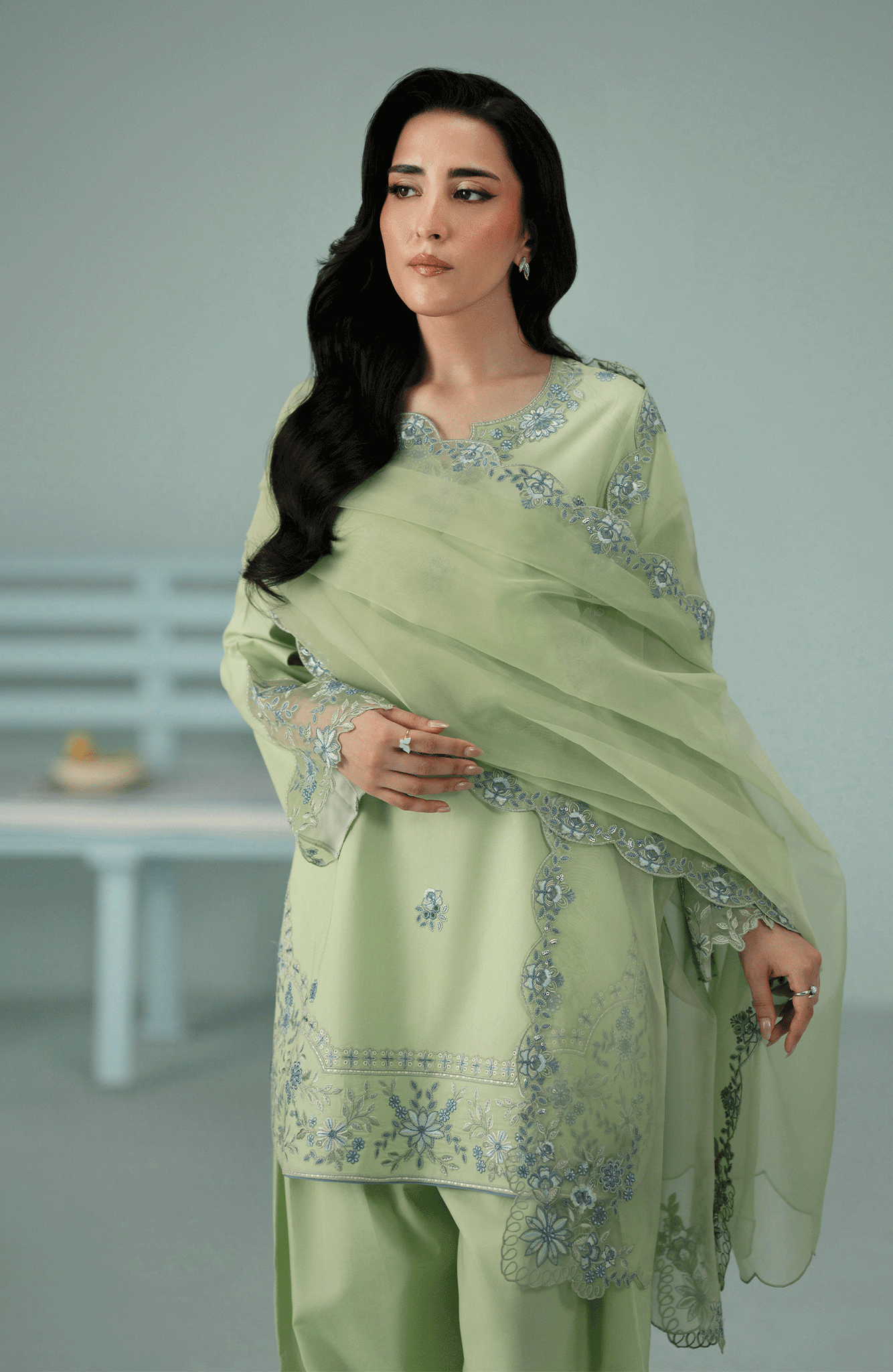 Seran | Luxury Pret | SEREN - 3pc - by Libasekhas UK - Registered Vendor of : Seran - 100% Original Designer Dress