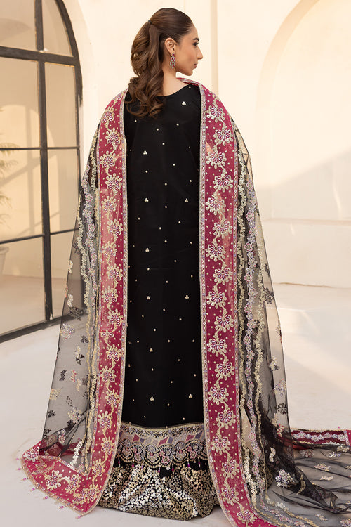 Farasha | Lu Zella Premium Formals 25 | Stardust Noir - by Libasekhas UK - Registered Vendor of : Farasha - 100% Original Designer Dress