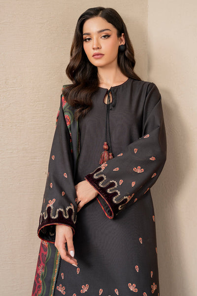 Jazmin | Winter Edition 24 | KHADDAR UW-0047 - by - Libasekhas UK - Registered Vendor of : Jazmin - 100% Original Designer Dresss