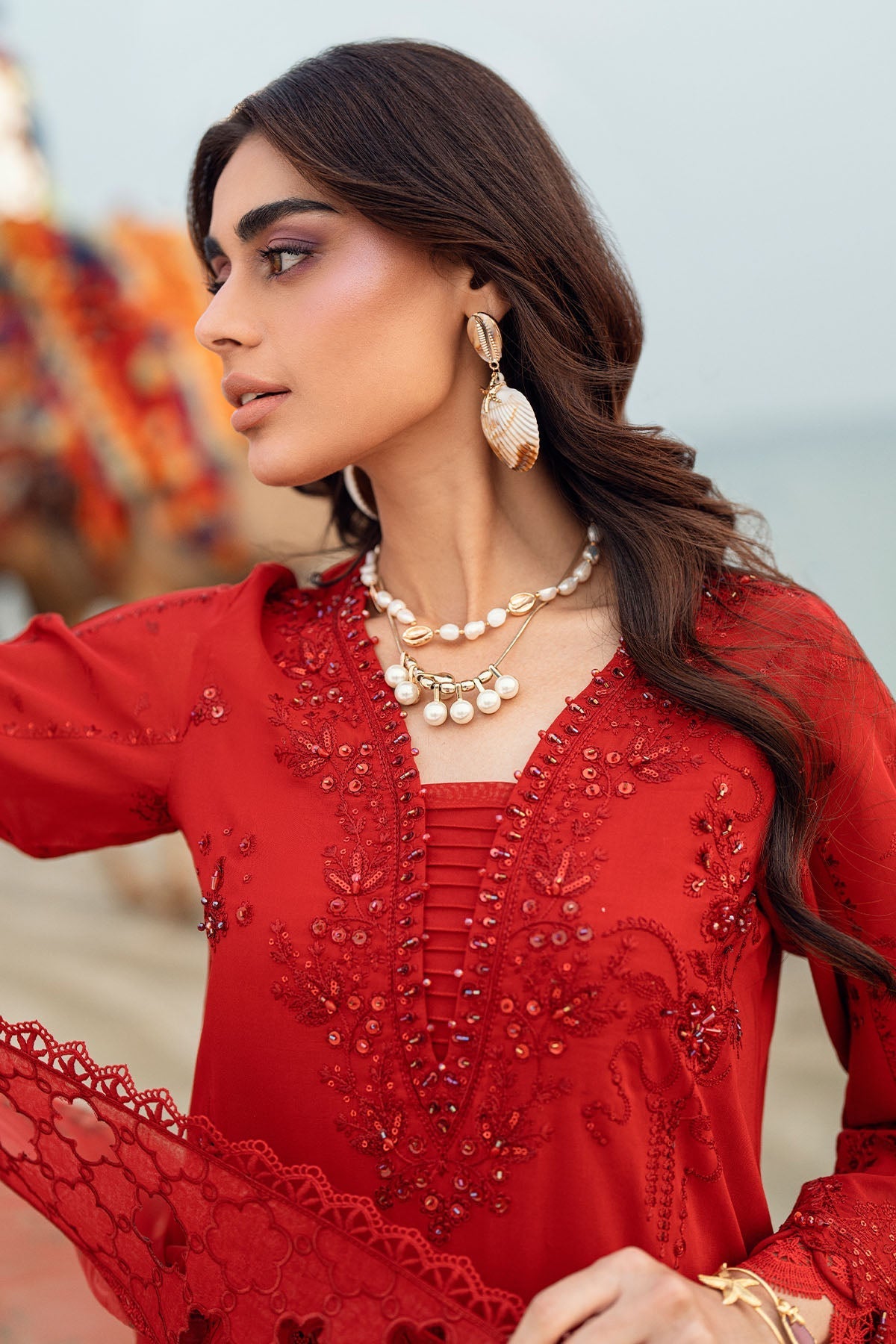 Nureh | Khuwab Luxury Lawn | NE-147 - by - Libasekhas UK - Registered Vendor of : Nureh - 100% Original Designer Dresss