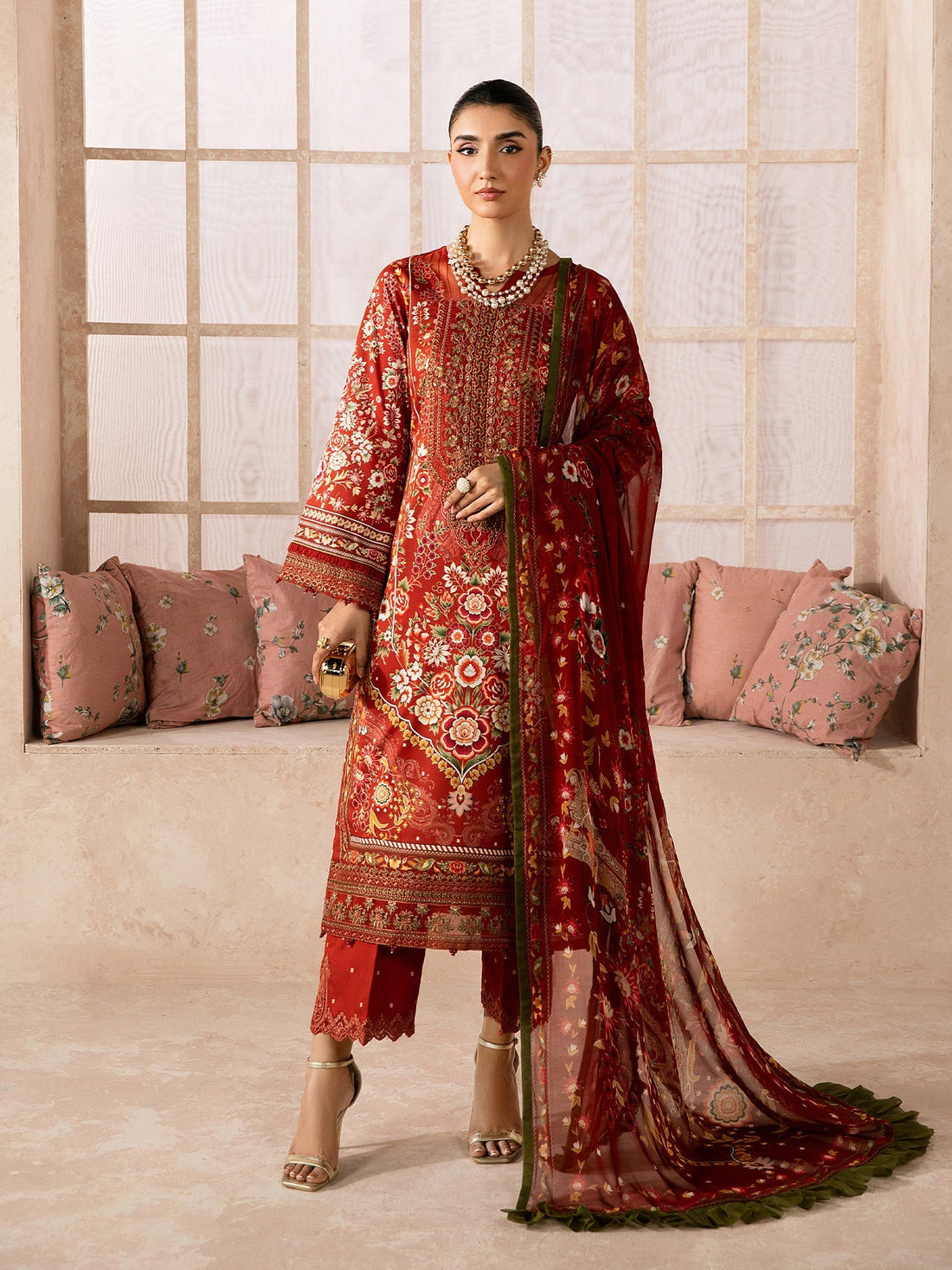 Gulaal | Syra Lawn 26 | Calyx SKU D - 7 - by Libasekhas UK - Registered Vendor of : Gulaal - 100% Original Designer Dress