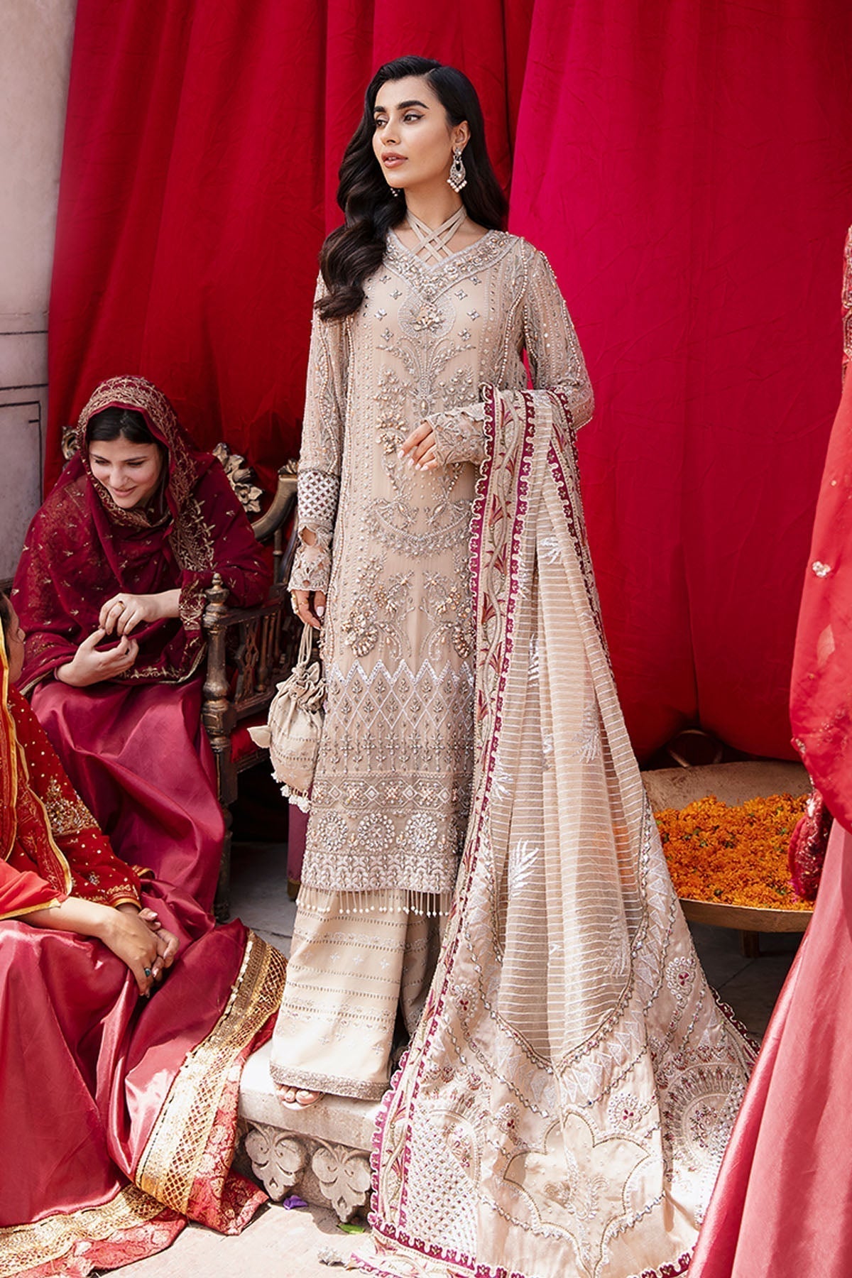 Nureh | Jhoomro Wedding Formals | Jaipur - by - Libasekhas UK - Registered Vendor of : Nureh - 100% Original Designer Dresss