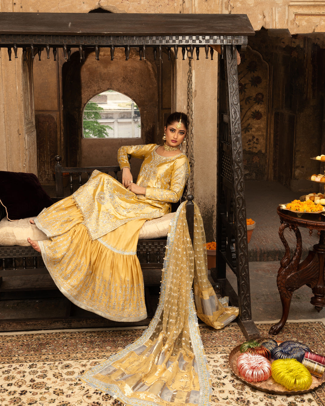 Faiza Saqlain | Nira Festive | Sozan - by - Libasekhas UK - Registered Vendor of : Faiza Saqlain - 100% Original Designer Dresss