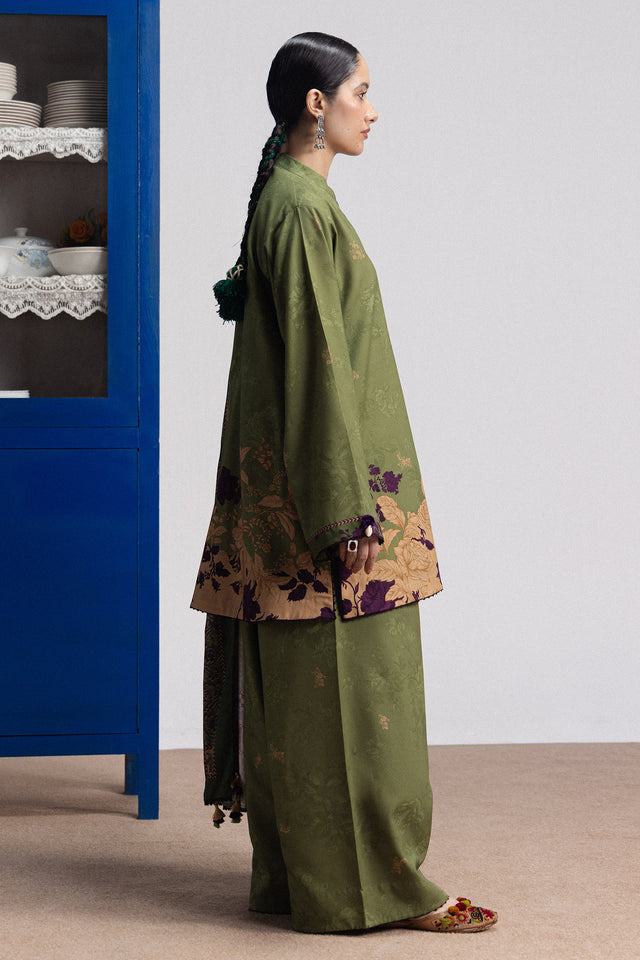 Zara ShahJahan | Coco Prints Winter 26 | Iris-8B - by Libasekhas UK - Registered Vendor of : Zara ShahJahan - 100% Original Designer Dress