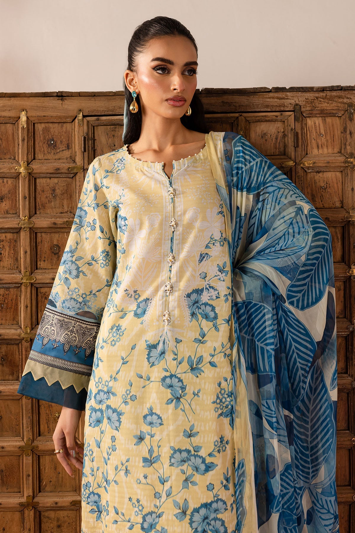 Nureh | Printed lawn 25 | SP-136 - by - Libasekhas UK - Registered Vendor of : Nureh - 100% Original Designer Dresss