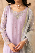 Cross Stitch | Luxe Atelier 24 | LILAC LUSTER - by - Libasekhas UK - Registered Vendor of : Cross Stitch - 100% Original Designer Dresss
