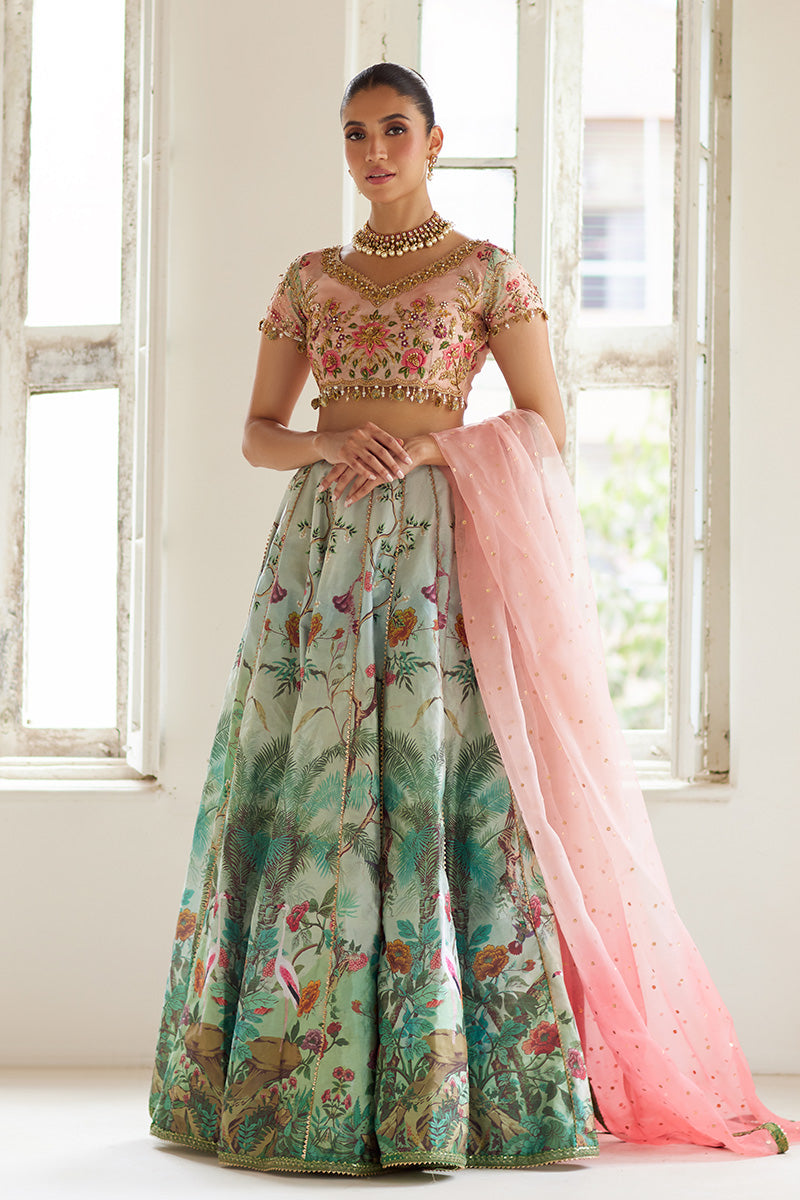 Mina Hassan | Formal Dholki Collection | Fayruz - by - Libasekhas UK - Registered Vendor of : Mina Hassan - 100% Original Designer Dresss