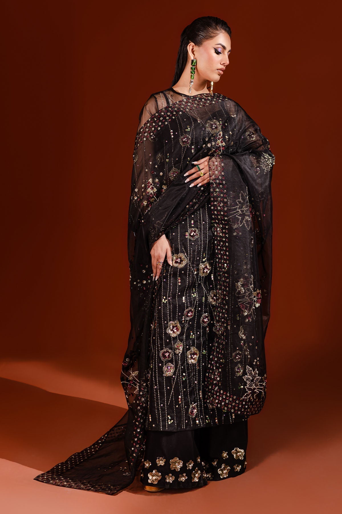Nureh | Tiny Twinkles | NP-485 - by - Libasekhas UK - Registered Vendor of : Nureh - 100% Original Designer Dresss