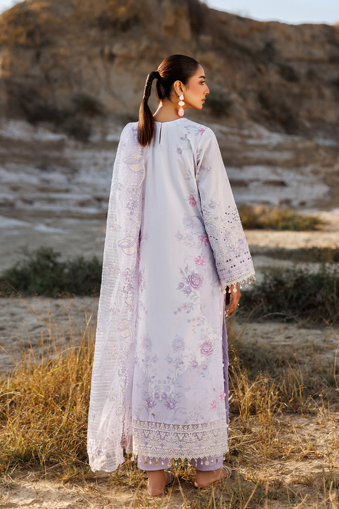 Emaan adeel | Sunlit Groove Luxury Lawn 26 | SUNLIT SWAY - by Libasekhas UK - Registered Vendor of : Emaan Adeel - 100% Original Designer Dress