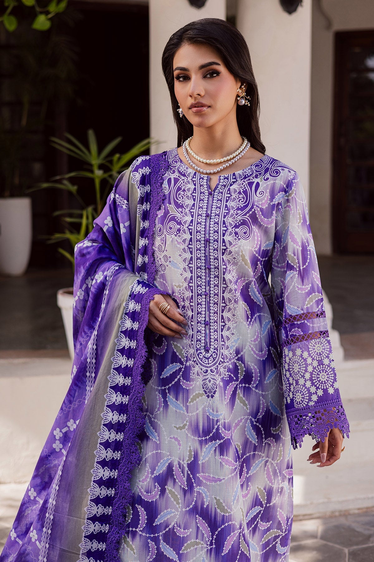 Nureh | Rania Prints | NR-05 - by Libasekhas UK - Registered Vendor of : Nureh - 100% Original Designer Dress