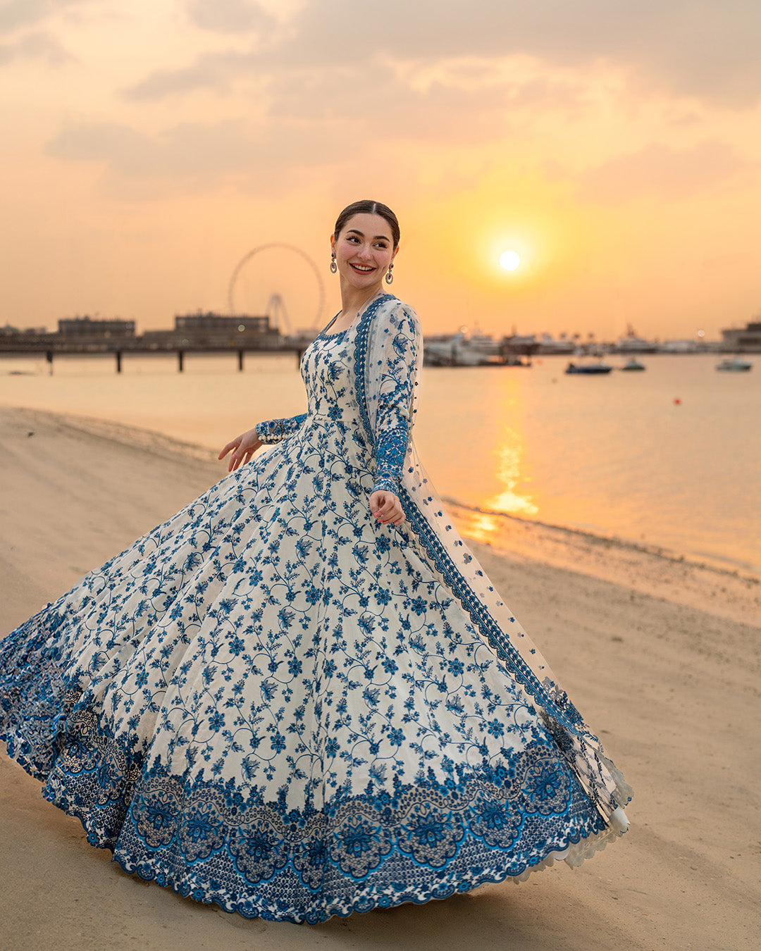 Faiza Saqlain | AYA - Unstitched Luxury Lawn '26 | Jehona - by Libasekhas UK - Registered Vendor of : Faiza Saqlain - 100% Original Designer Dress