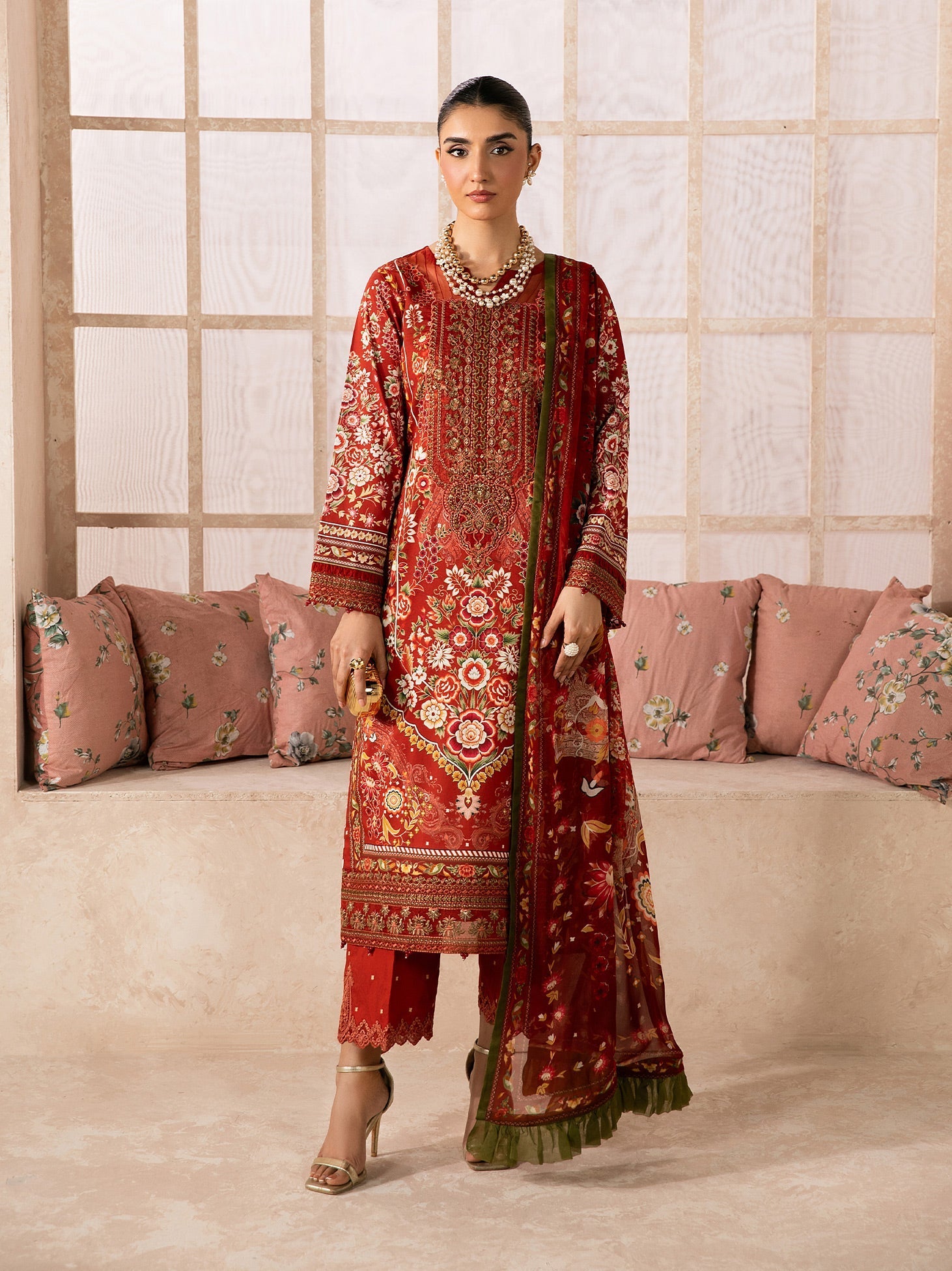 Gulaal | Syra Lawn 26 | Calyx SKU D - 7 - by Libasekhas UK - Registered Vendor of : Gulaal - 100% Original Designer Dress