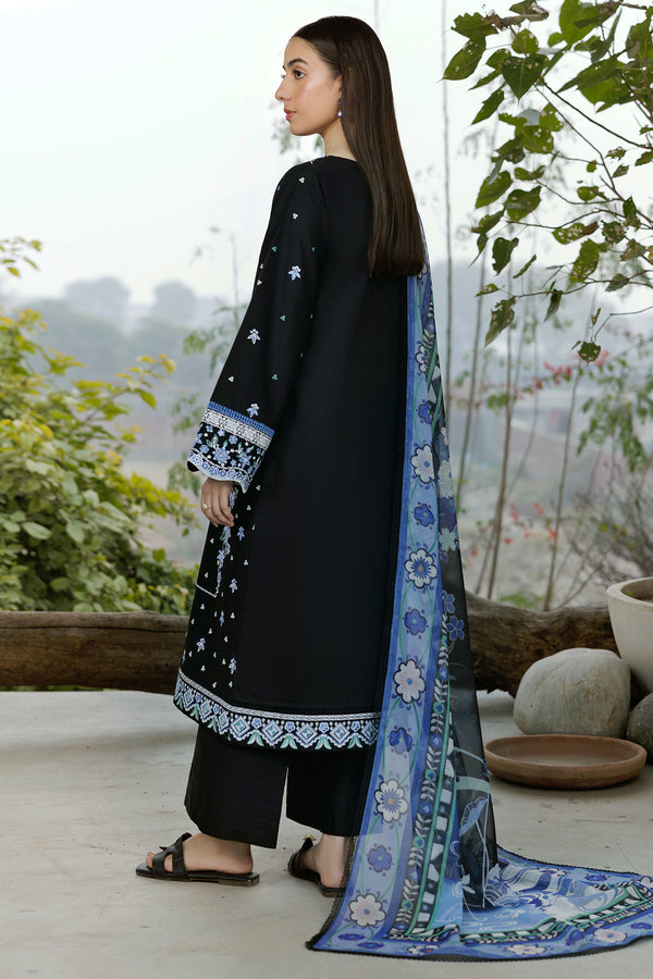 Farasha | Summer Weaves Embroidered Lawn | Ashen Light - by - Libasekhas UK - Registered Vendor of : Farasha - 100% Original Designer Dresss