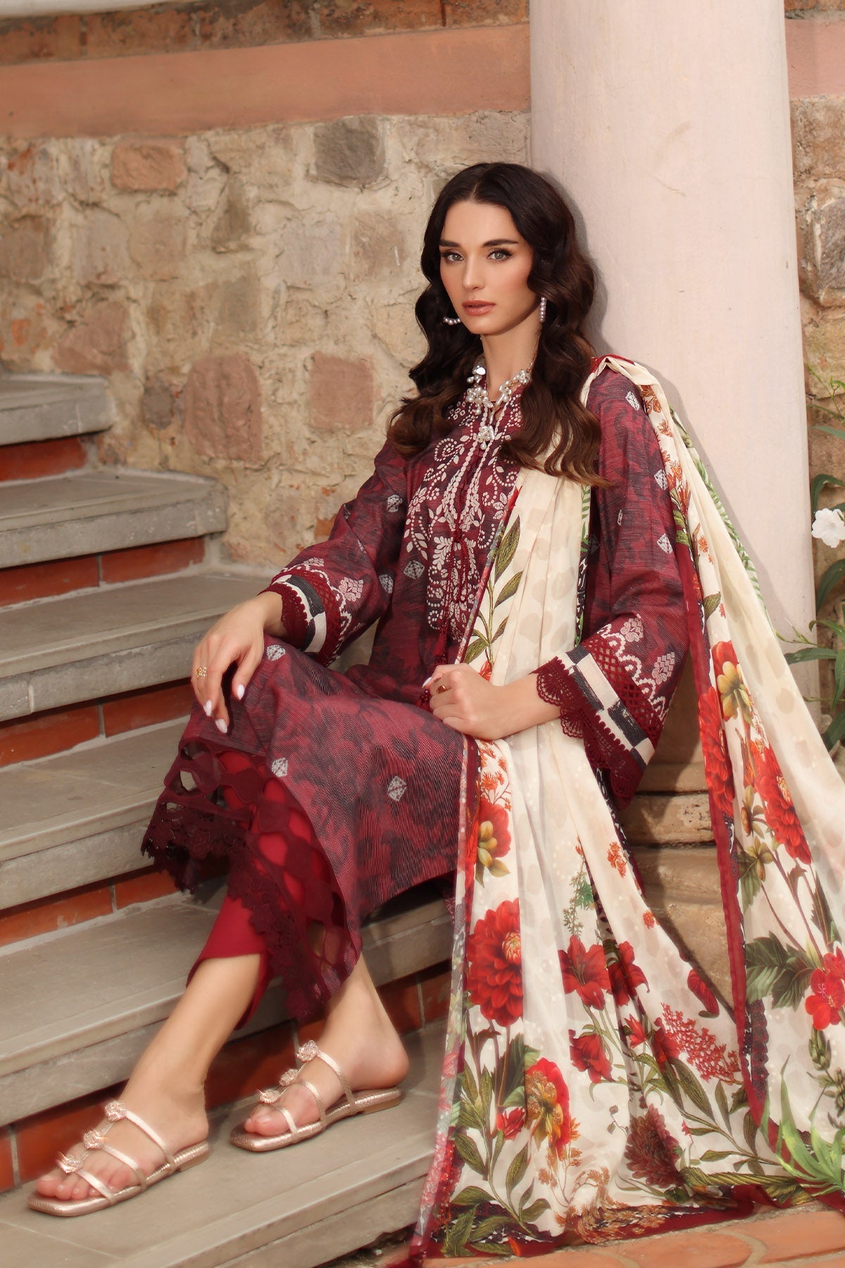 Nureh | Signature Prints 26 | SP-208 - by Libasekhas UK - Registered Vendor of : Nureh - 100% Original Designer Dress