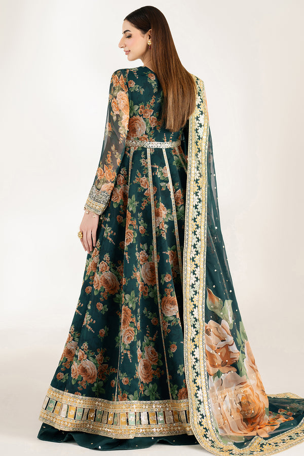 Farasha | Fiorella Formals | Teal Passion - by Libasekhas UK - Registered Vendor of : Farasha - 100% Original Designer Dress