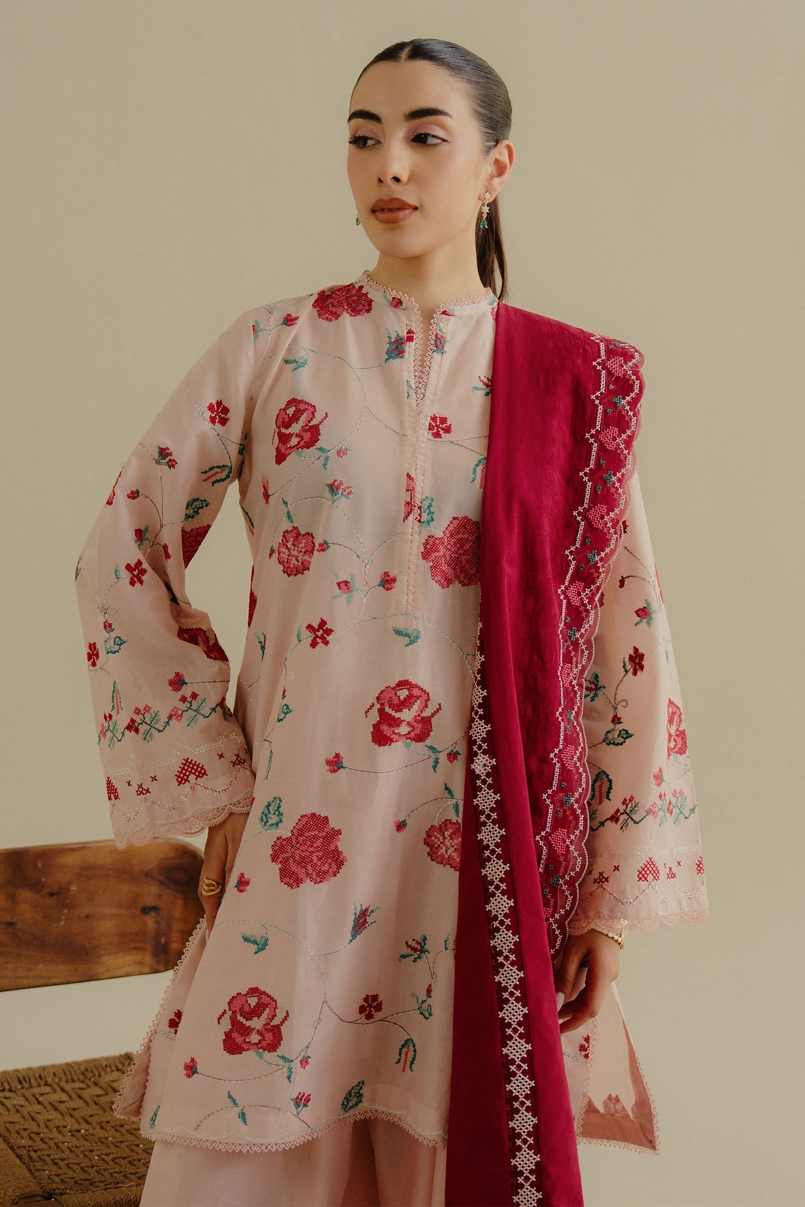 Zara Shahjahan | Coco Lawn 25 | Zufra-6A - by - Libasekhas UK - Registered Vendor of : Zara Sahjahan - 100% Original Designer Dresss