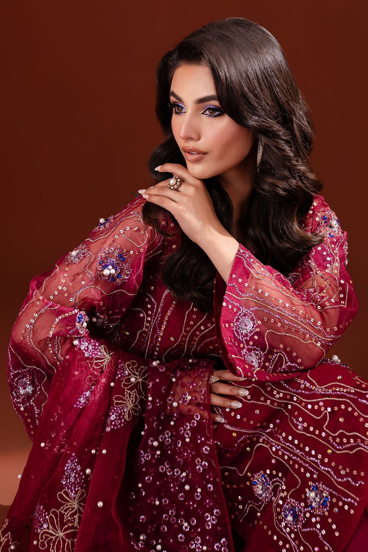 Nureh | Tiny Twinkles | NP-469 - by - Libasekhas UK - Registered Vendor of : Nureh - 100% Original Designer Dresss