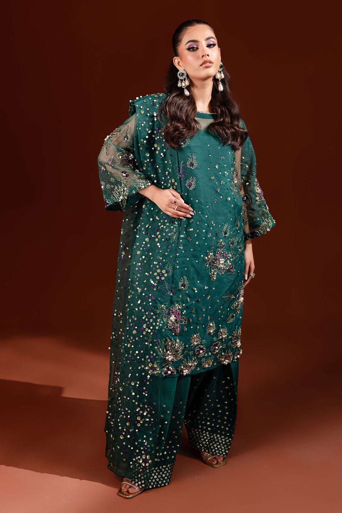 Nureh | Tiny Twinkles | NP-468 - by - Libasekhas UK - Registered Vendor of : Nureh - 100% Original Designer Dresss